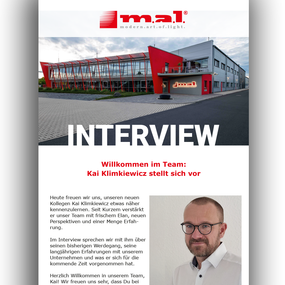 Newsletter Vorschau: Interview Kai Klimkiewicz Juli 2025